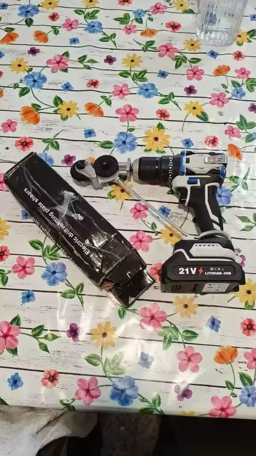 Accessoire de Découpe de Métal pour Perceuse Électrique — photo d'un client 1