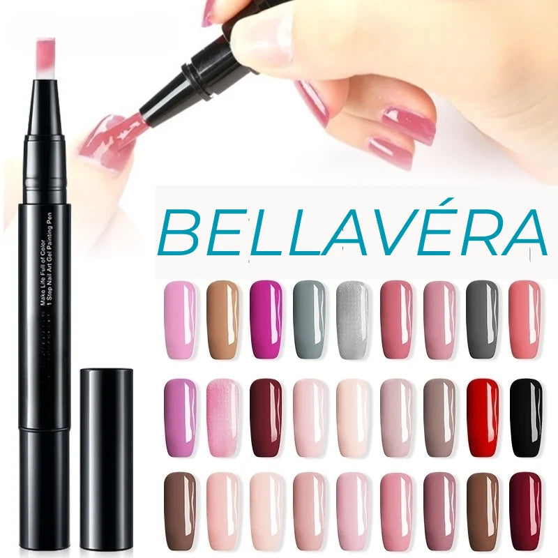 Bellavéra – Luo kiiltävät ja yllättävät kynnet turvallisesti (4 kappaleen setti)