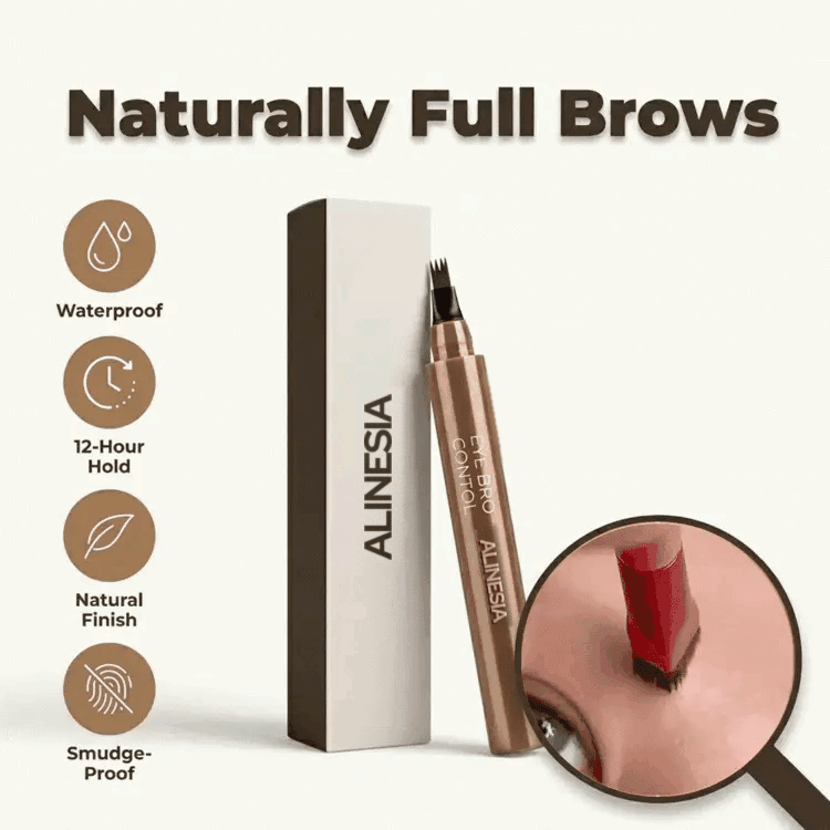 Wasserfester Microblading-Augenbrauenstift – Natürliche Farbtöne