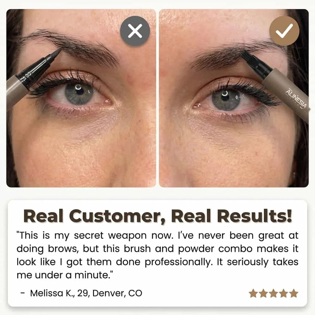 Wasserfester Microblading-Augenbrauenstift – Natürliche Farbtöne — Bild 6