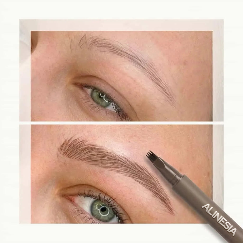 Wasserfester Microblading-Augenbrauenstift – Natürliche Farbtöne — Bild 7
