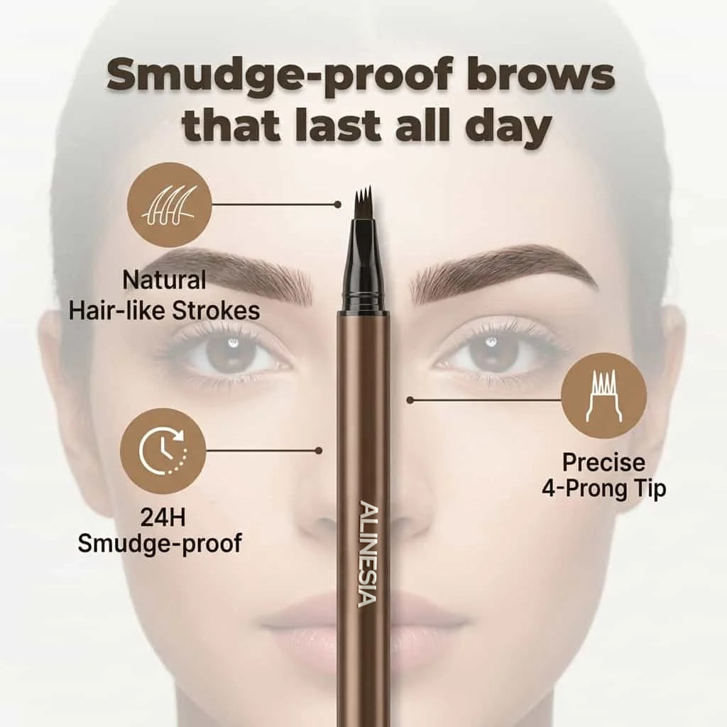 Wasserfester Microblading-Augenbrauenstift – Natürliche Farbtöne — Bild 9