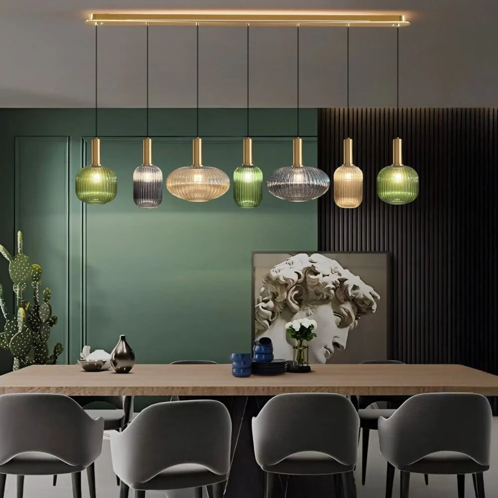 Suspension Chic En Verre Vintage — photo 2