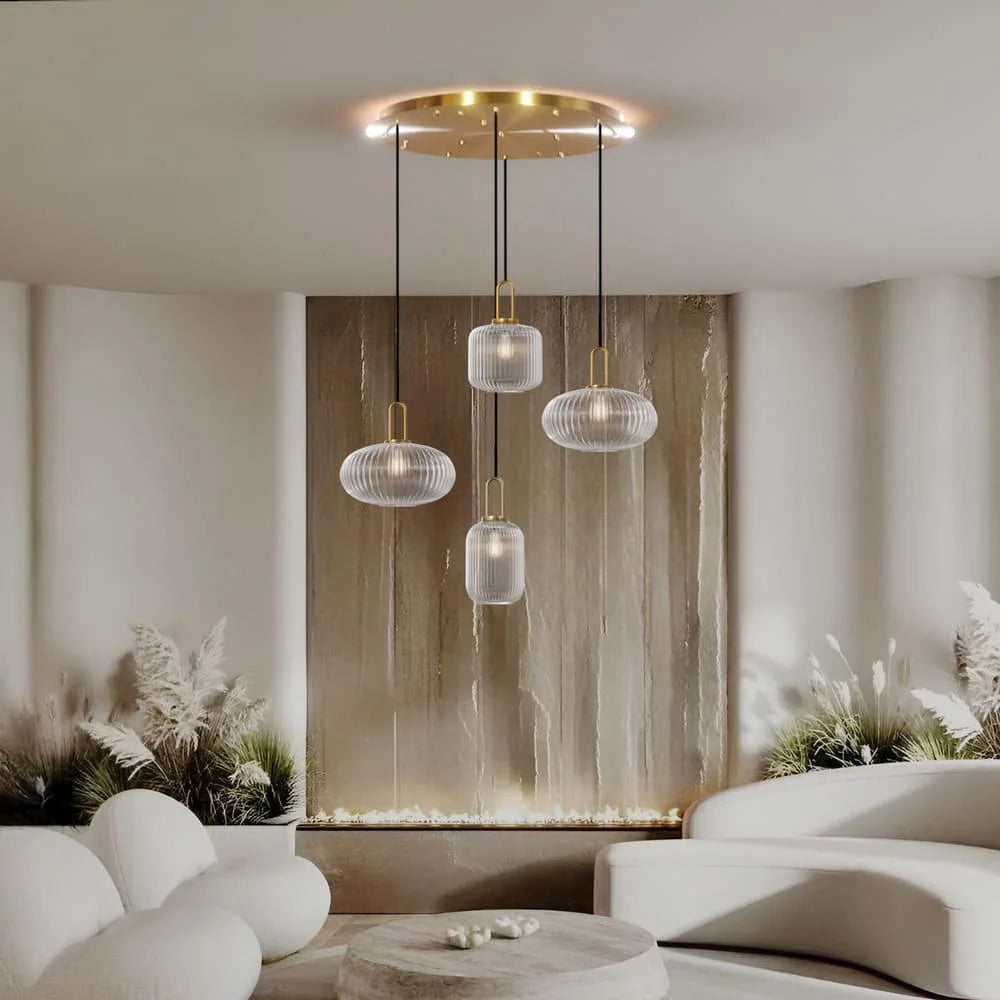Suspension Chic En Verre Vintage — photo 21