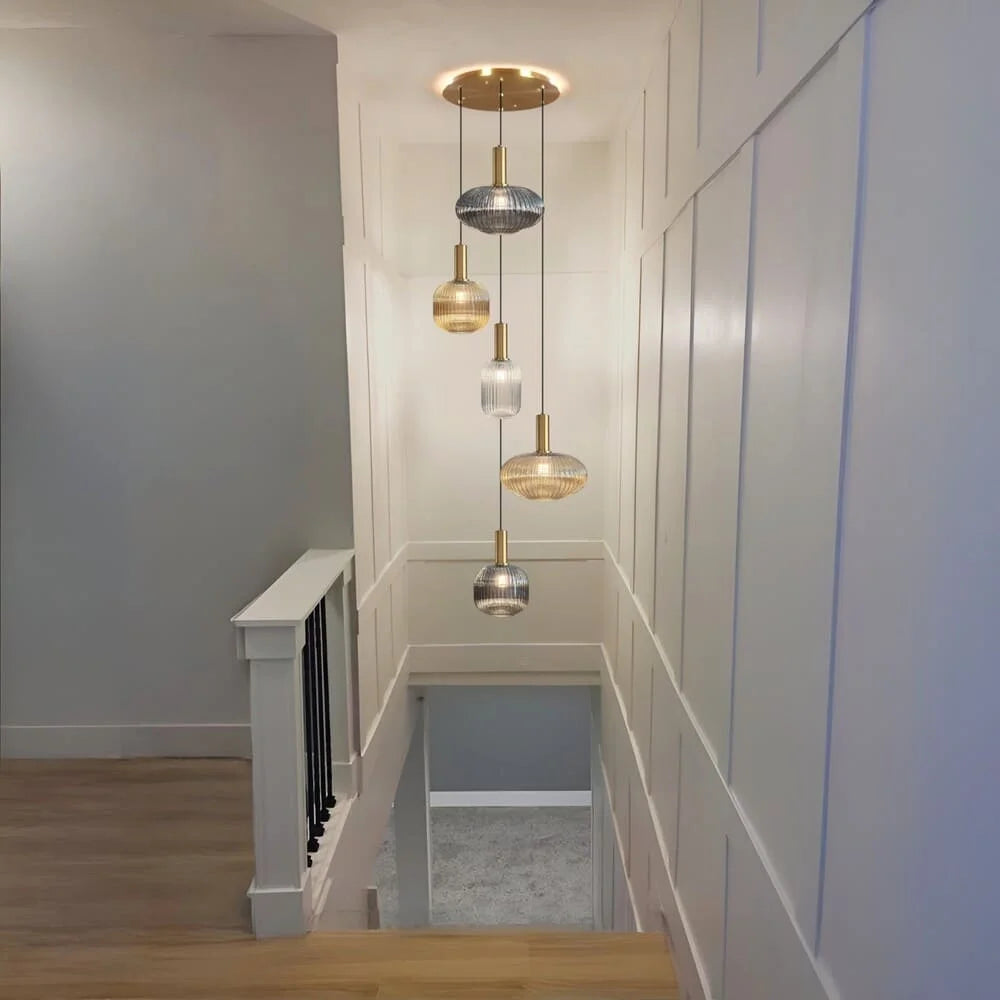 Suspension Chic En Verre Vintage — photo 23